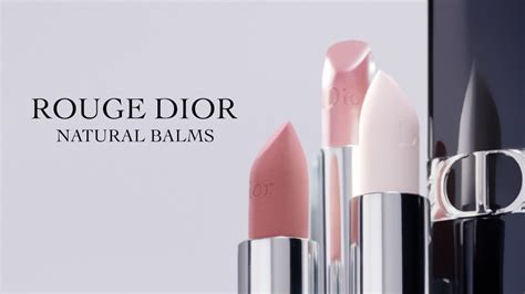 Rouge Dior Lip Balm: Hydrating Floral Care Lip Balm.